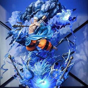 海贼王动漫艾尼路手办艾斯明哥索隆路飞白胡子香克斯模型摆件玩具