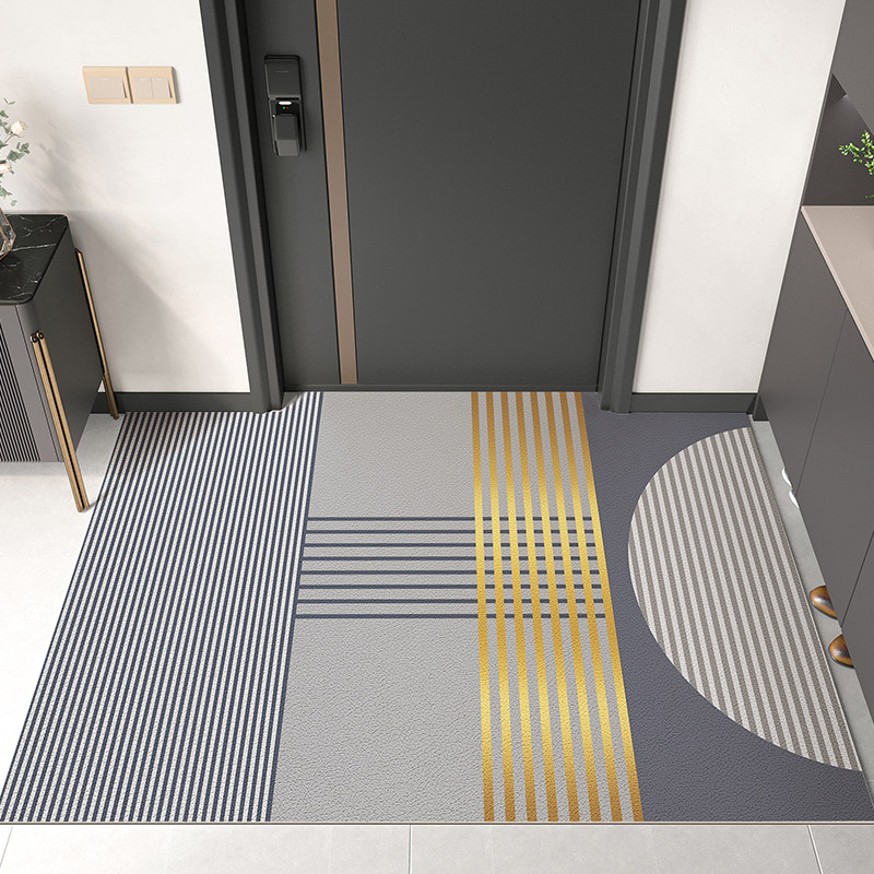 高端入户门地垫轻奢高级进门门口防滑脚垫免洗可擦pvc地毯可裁剪,居家布艺,入户地垫,淘宝优惠券,粉丝福利购,淘宝优惠卷
