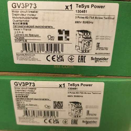 议价 电机断路器GV3P733个标价为