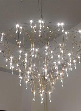 售楼部吊灯酒店工程光立方满天星会所吊灯餐厅公装灯具