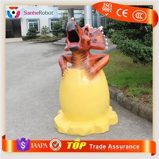 创意恐龙造型仿真恐龙造型垃圾桶恐龙公园室外恐龙模型制作