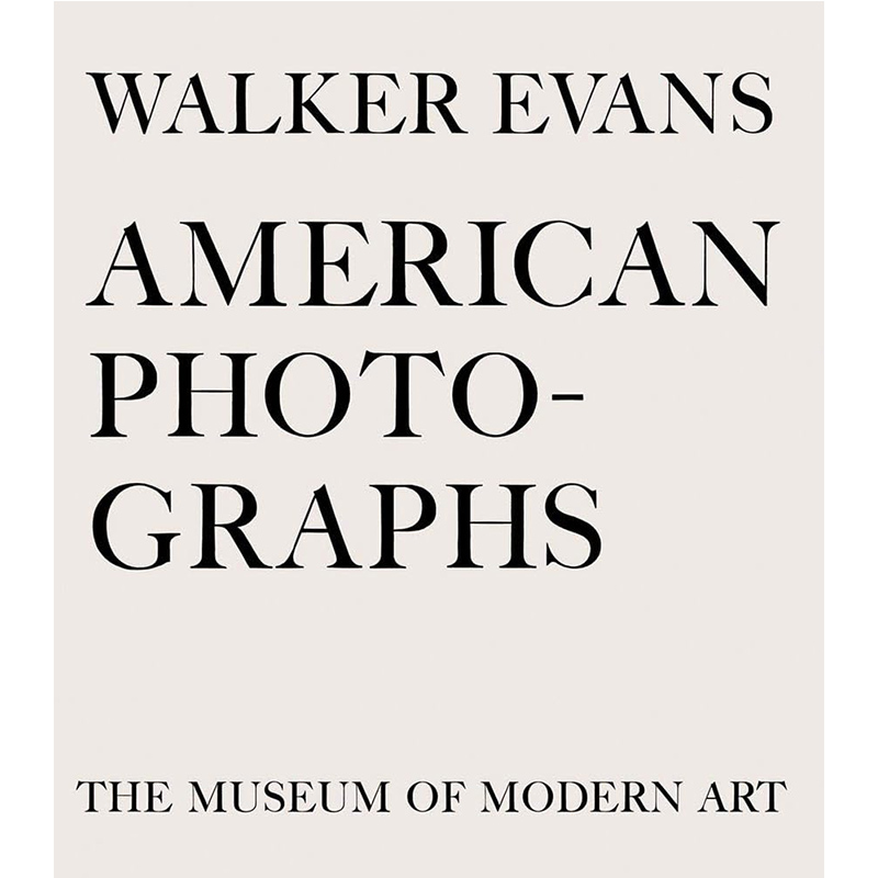 现货 Walker Evans: American Photographs  沃克·埃文斯：美国影像 摄影集 意大利印刷
