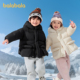 巴拉巴拉balaOne童装 儿童羽绒服宝宝女童男童2025冬季 厚保暖外套