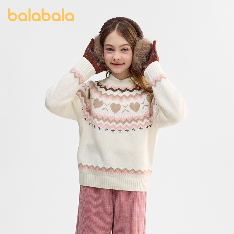 巴拉巴拉balaOne毛衫女童针织衫