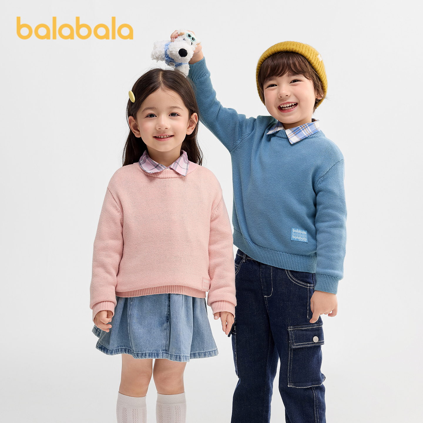 巴拉巴拉balaOne毛衫男女针织衫