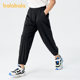 子2024夏装 新款 凉感透气男童滑滑裤 巴拉巴拉女童儿童防晒裤 跑步裤
