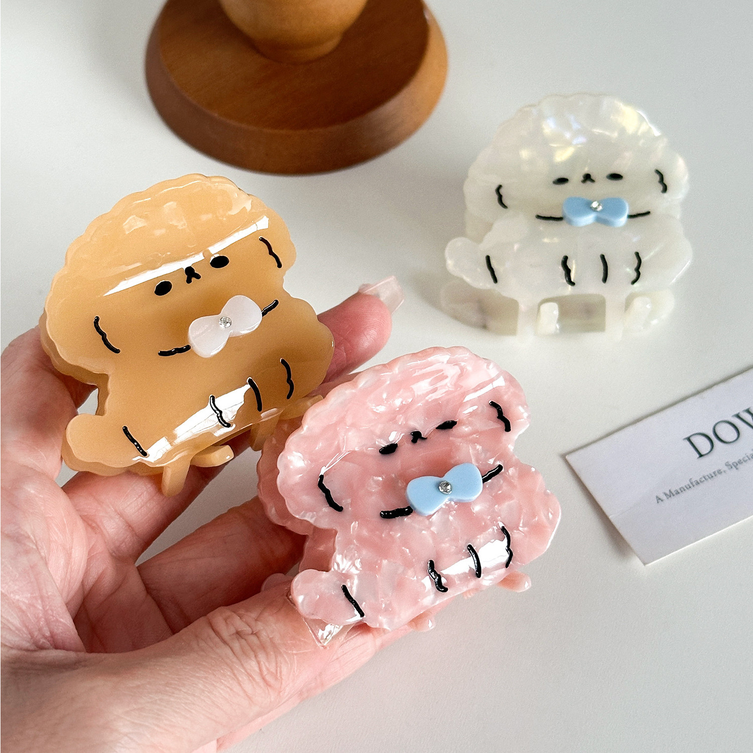 朵薇饰品可爱醋酸小狗抓夹百搭卡通鲨鱼夹子后脑勺盘发高马尾发饰,饰品/流行首饰/时尚饰品新,发饰,淘宝优惠券,粉丝福利购,淘宝优惠卷