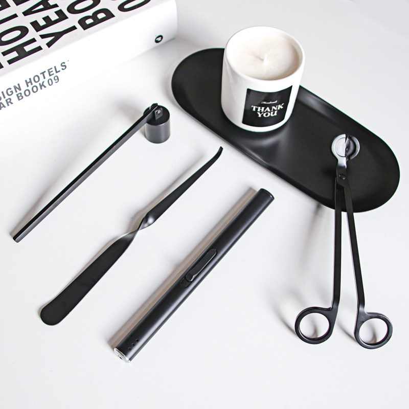 沐奕翰 diy香薰蜡烛灭烛罩蜡芯剪点火器蜡芯钩 蜡烛养护工具套装,节庆用品/礼品,蜡烛,淘宝优惠券,粉丝福利购,淘宝优惠卷