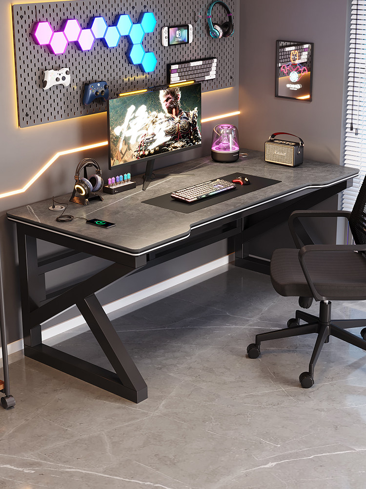 Компьютерный стол Rock board настольный домашний игровой стол light роскошный современный письменный стол desk net набор игровых столов и стульев знаменитостей Изображение 1