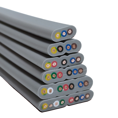 荣缆柔性扁平电梯随行电缆拖链线