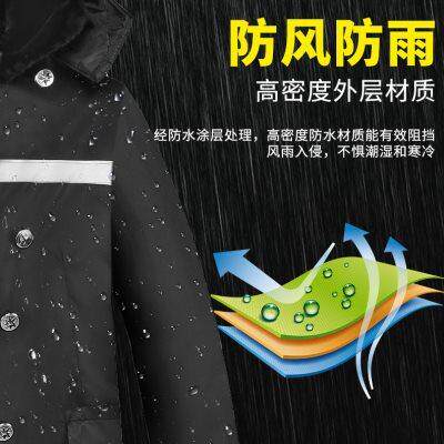 保安大衣女加长加厚款军棉大衣男冬季冷库劳保防寒棉服保安工作服
