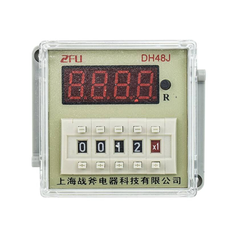 数显计数器DH48J-11A 11脚 停电断电记忆 感测器计数. 8脚接点