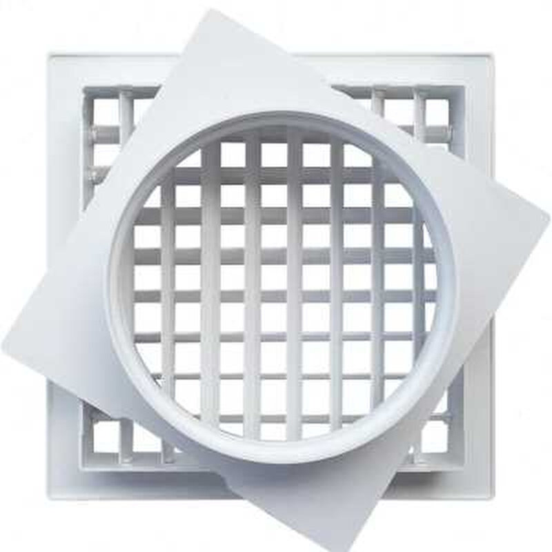中央空调出回风口通风盖塑料天圆地方百叶格栅罩新风方接圆口,电子/电工,室内新风系统,淘宝优惠券,粉丝福利购,淘宝优惠卷