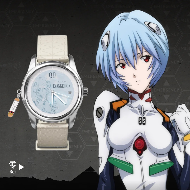 thumbnail for Genuine Mai and EVA joint watch blind box Evangelion NGELION time completion plan gift