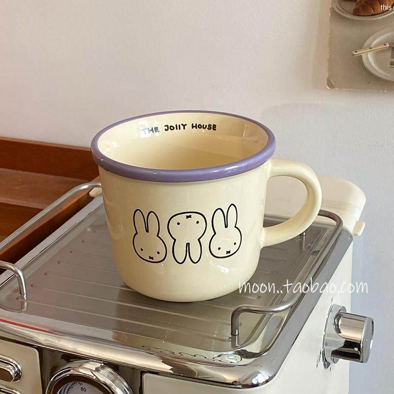 日系Rabbit兔子马克杯大容量
