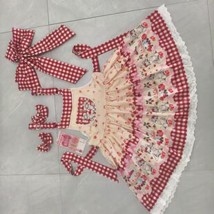 全款小兔乐园lolita原创正品可爱jsk背带裙洛丽塔日常百搭春款