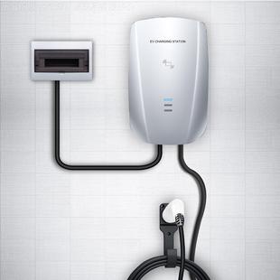 欧新源汽充电桩即67插标即用交流车7KW家用汽车充电桩单枪能壁挂
