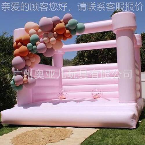 户外充气风婚礼跳床欧美家用儿童生日派A972对马龙卡厂蹦床城堡气