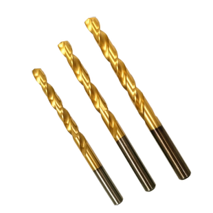 厂销霸王不锈钢专用钻头含钴涂层TIN钻咀HSSCo高钴镀钛直柄麻花钻