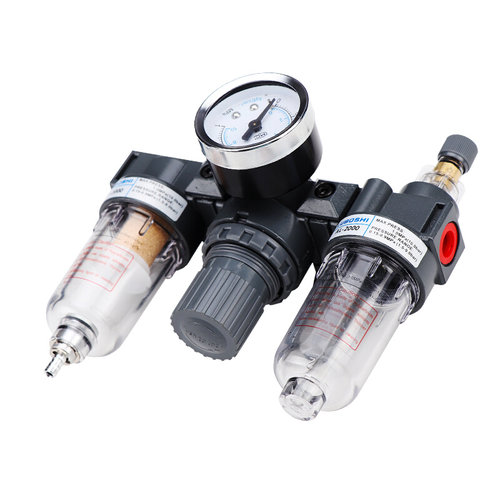 极速新品新品亚德客型l气源过滤器调节阀y空压机配件X油水分离器