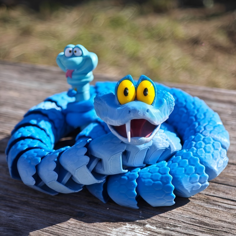 3d打印盖瑞蛇全关节可动玩偶模型