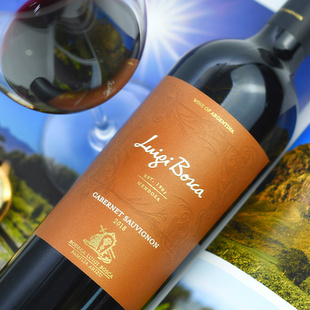 赤霞珠干红葡萄酒官方正品 波斯卡 红酒 LuigiBosca CWS阿根廷进口