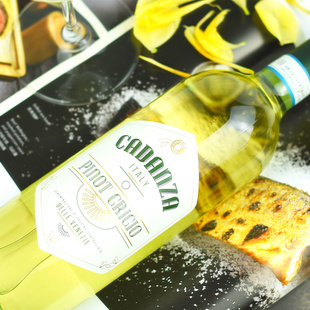 意大利 进口 Cadanza卡丹姿 干 CWS 灰皮诺 白葡萄酒 8折