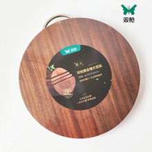 双枪菜板抗菌案板黑金檀木砧板防霉整木无漆家用切菜板实木面板子