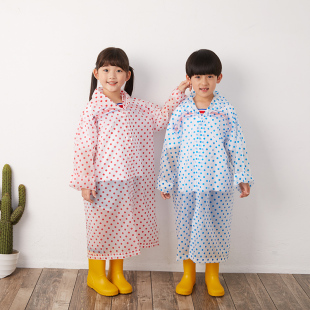 一次性雨衣儿童男童女童小孩加厚厚款雨鞋漂流爬山用骑车方便携带