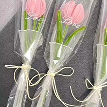 手工扭扭棒玫瑰花束diy材料包成品母亲节女神节礼物女朋友儿童