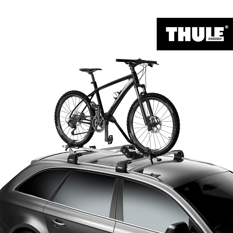 定制瑞典拓乐598自行车架拓乐新款车顶单车架车载车顶架行李架黑