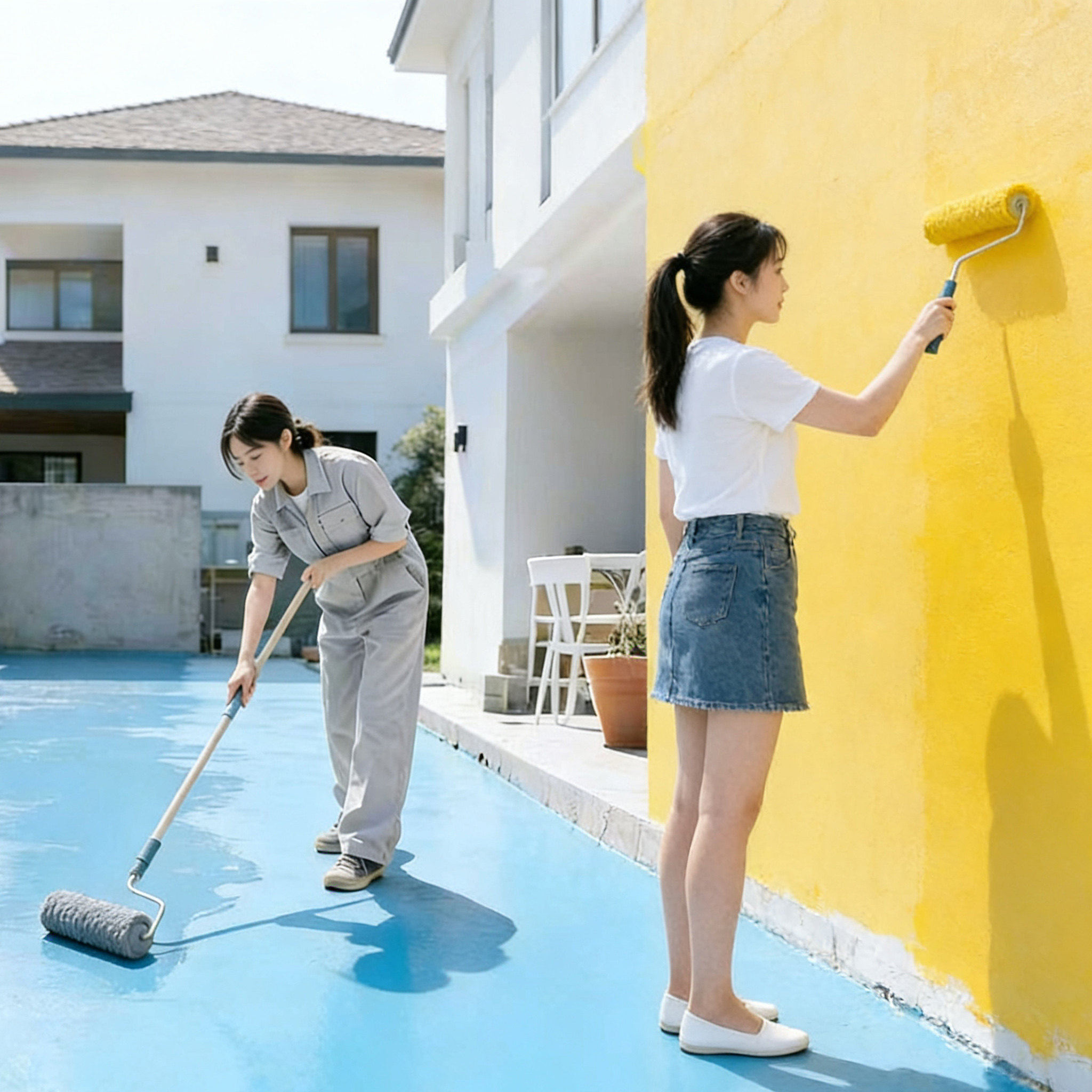 户外墙面地坪漆自流平防水防晒专用水泥地面室内家用地板乳胶油漆,基础建材,防水涂料,淘宝优惠券,粉丝福利购,淘宝优惠卷