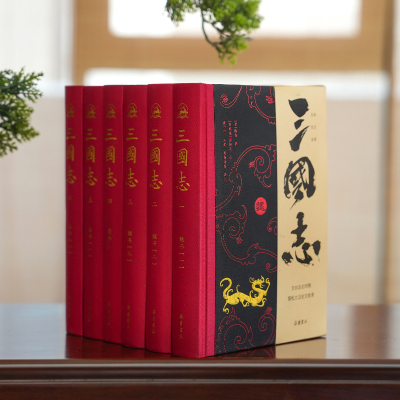 三国志 原著正版全6册全本无删减裴松之注全文通译原文译文注释 小学生青少年成人版中国通史文白对照陈寿著无删减岳麓书社