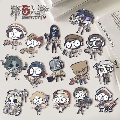 第五人格q版胸针空军渔女律师囚徒医生佣兵徽章学生书包挂件礼物