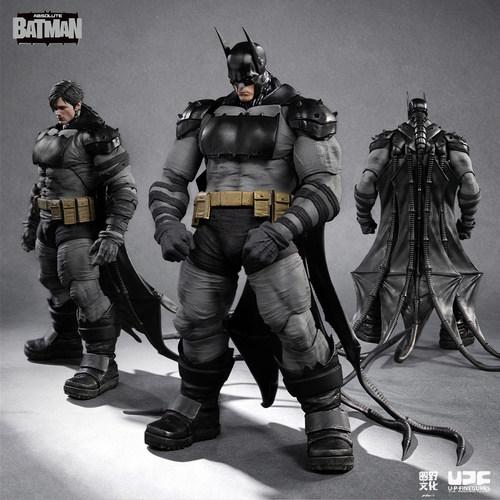 良品制造正版DC授权圆野文化绝对蝙蝠侠 1/12成品可动人偶