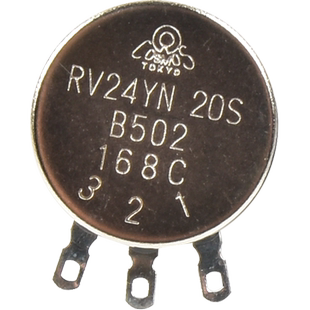 二保焊送丝机电流开关RV24YN20S B502 5K可调电阻单圈碳膜电位器