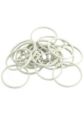 工业用耐高温白色橡皮筋 500g/包 实验捆绑橡胶圈皮套   实验用皮筋牛皮筋  强韧性捆菜橡胶圈