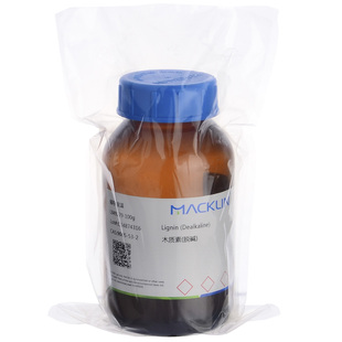 木质素(脱碱)100g/瓶 Macklin/麦克林 9005-53-2 化学试剂木质素 L849279-100g