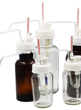 玻璃可调定量加液器 实验室白色棕色I型1mL/I型5mL/I型10mL/II型5mL/II型10mL 可调液体分装瓶玻璃取液移液器