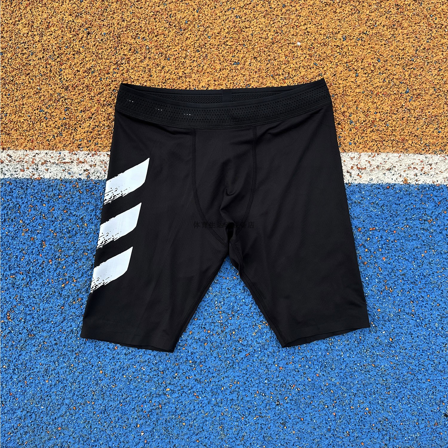体育生田径短弹吸汗透气运动裤