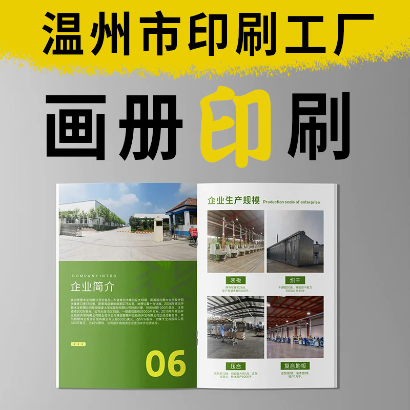 温州工厂发货画册定制企业广告宣传册设计大学生毕业作品集精装硬壳印刷单页折页机构教材教辅排版双面打印订