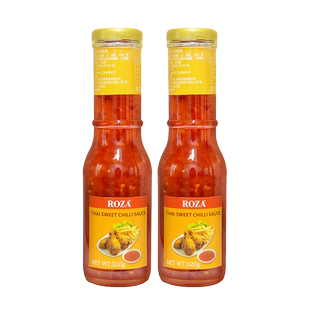 露莎士泰式甜辣酱320g*2进口调料炸鸡酱甜辣椒酱披萨酱手抓饼蘸料