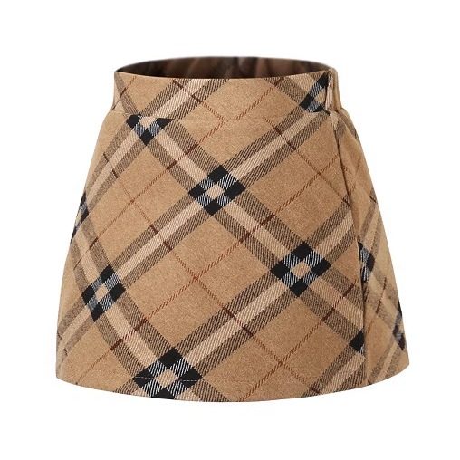 女童格子卡其色毛呢包臀裙秋冬新款加绒学院风高腰显瘦搭半身短裙,童装/婴儿装/亲子装,半身裙,淘宝优惠券,粉丝福利购,淘宝优惠卷