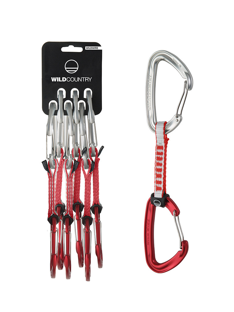 钢丝门攀岩快挂WILDCOUNTRY登山WILDWIRE DYNEEMA - 实物图