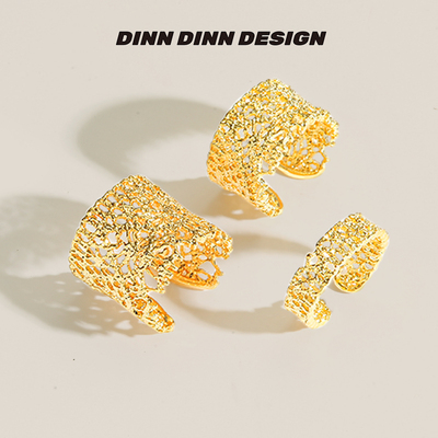 DINNDINNDESIGN蕾丝镂空戒指