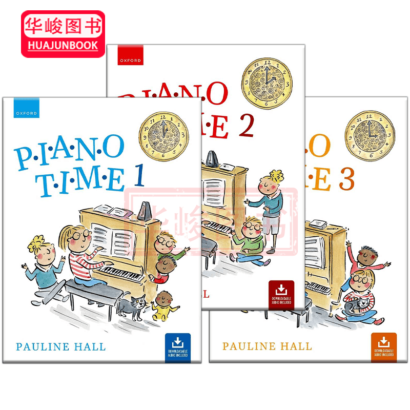 Piano Time Series Volumes 1-3 by Pauline Hall - Buy from Taobao, China | Shopme Agent