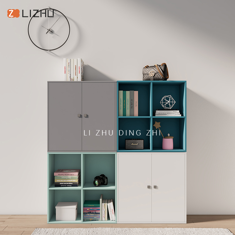 多种颜色支持定制自由组合格子柜