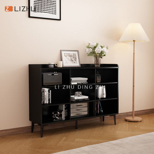 俪住意式书柜置物架简易书架家用