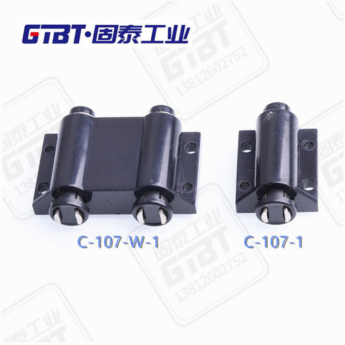 磁吸圆形单触开放式门碰 C-107-W-1/C-107-1 替代泷源(TAKIGEN)