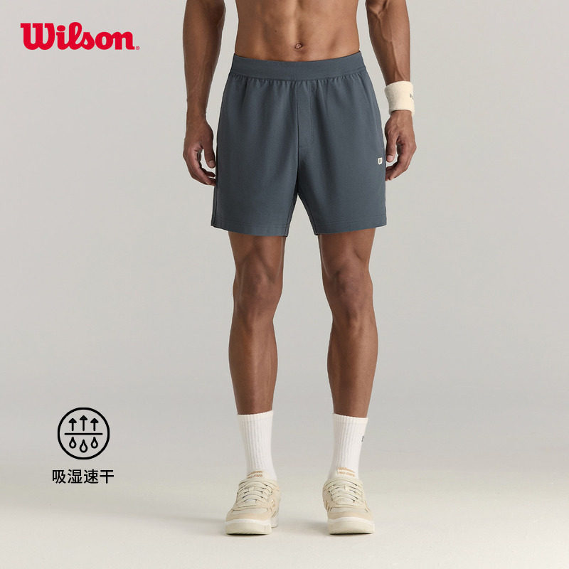 Wilson威尔胜官方男士DAILY SPORTS吸湿速干轻薄网球运动短裤,运动服/休闲服装,运动中长裤／短裤,淘宝优惠券,粉丝福利购,淘宝优惠卷